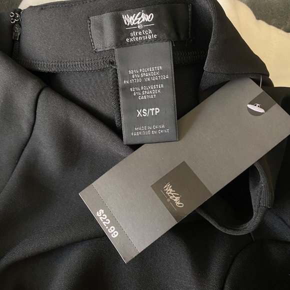 Mossimo sz XS high rise waisted Flare mini skirt - Picture 6 of 7